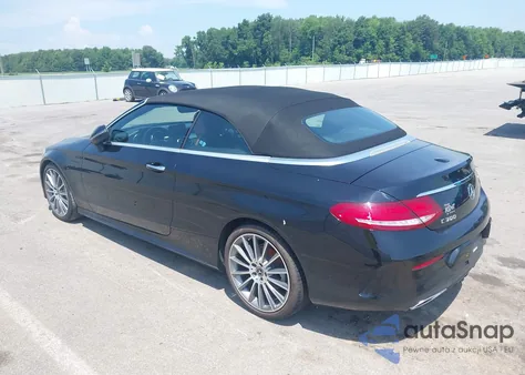 2018 Mercedes-Benz C 300 from USA, damaged, VIN WDDWK4JB3JF743638